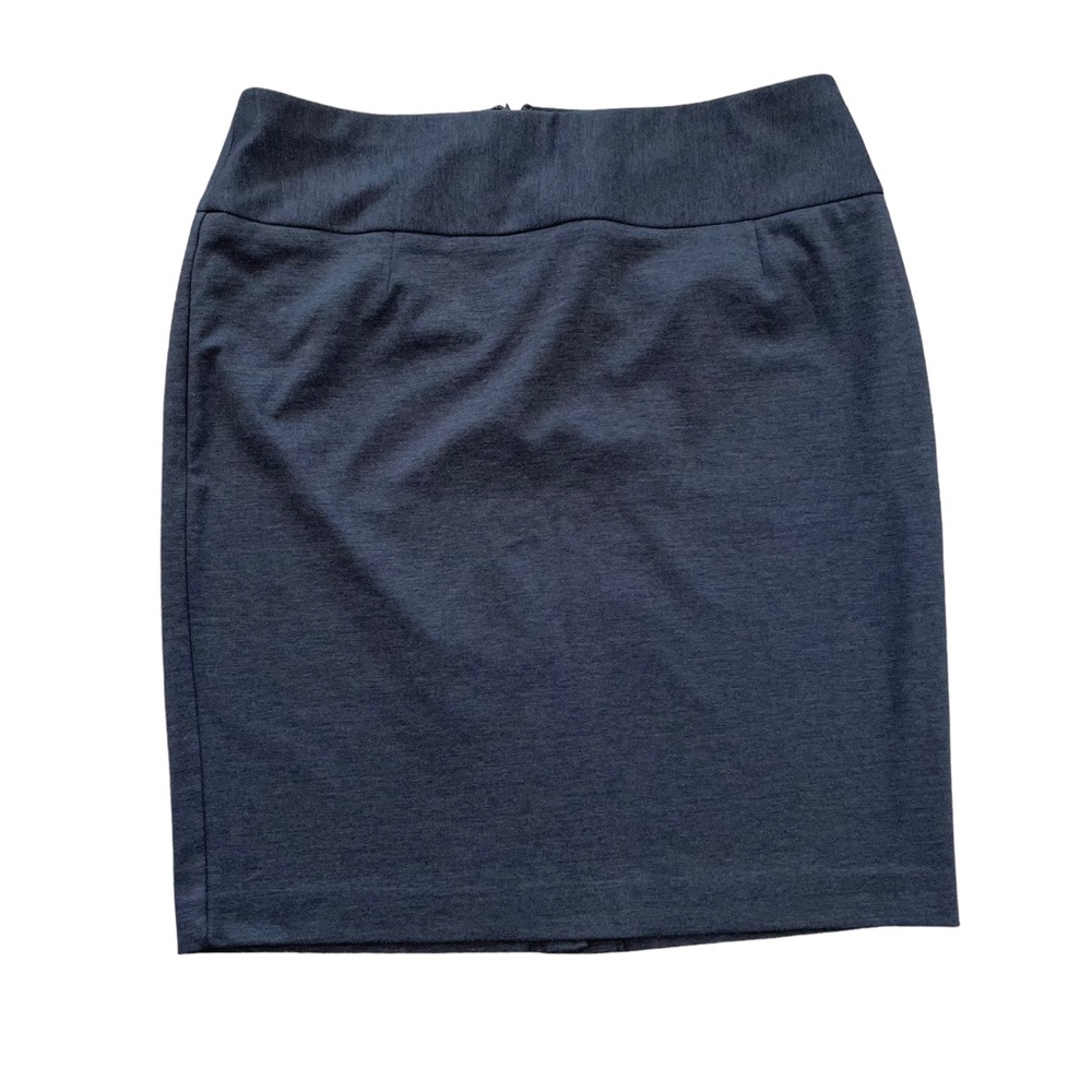 Lane Bryant Charcoal Gray Stretch Pencil Skirt NWOT